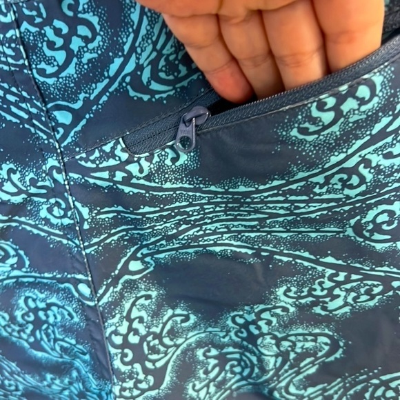 NWT Columbia Drainmaker Swim Board Shorts Aqua Windy Waters Print size 6 - Picture 4 of 16